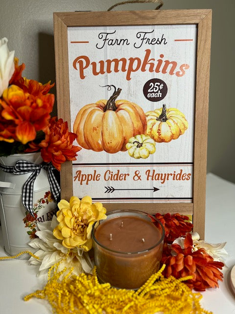 Pumpkin Spice Latte Candle 12 Oz 3-wick Scented Candle